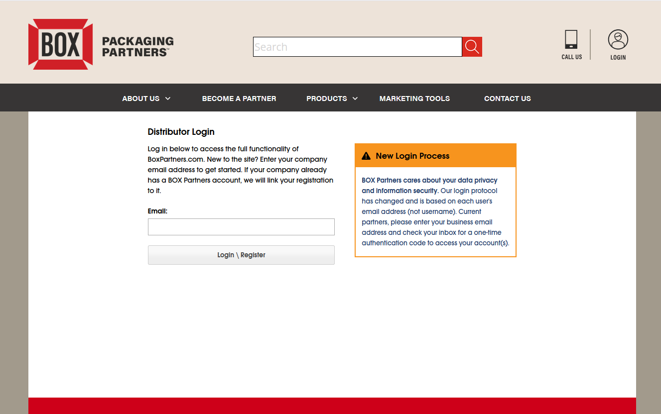 BOX Partners Distributor Login Page.png